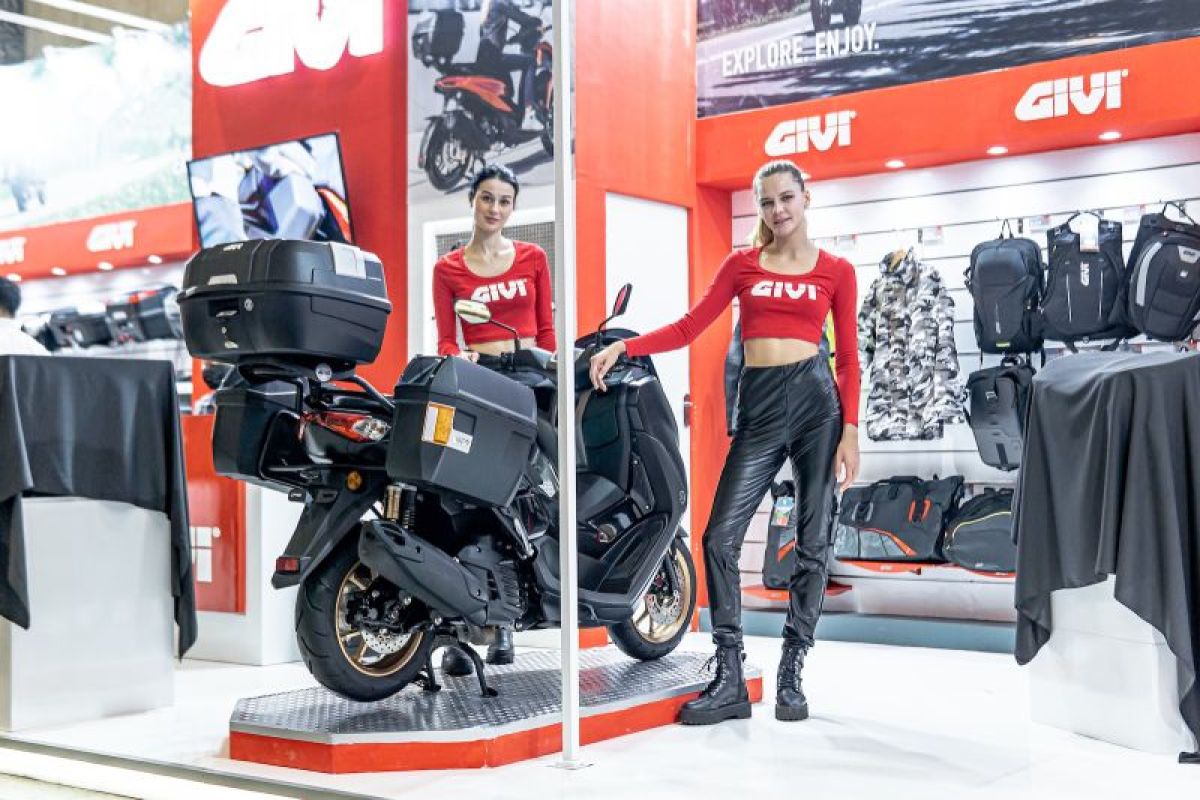 Produsen aksesori motor GIVI pastikan hadir dalam IMOS 2023